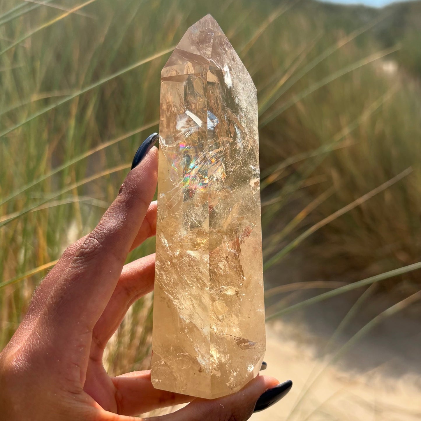 Natural Citrine Tower - AAA Quality (Brazil)