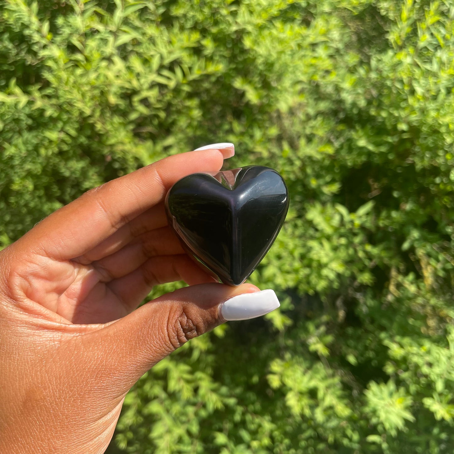 Celestial Eye Obsidian Heart 4 - AA Quality (Mexico)