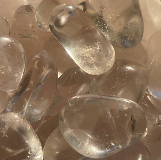 Clear Quartz Small Tumblestone –  AA Grade Quality (Brazil)
