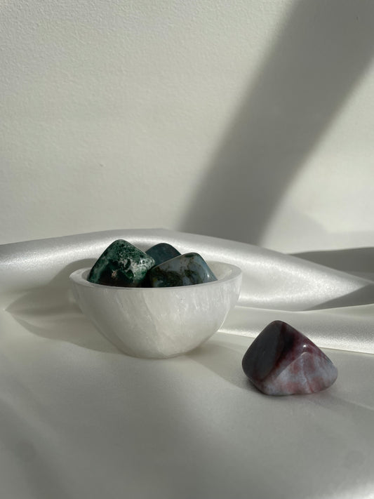 Indian Agate Large Tumblestone- A Grade Quality (India)