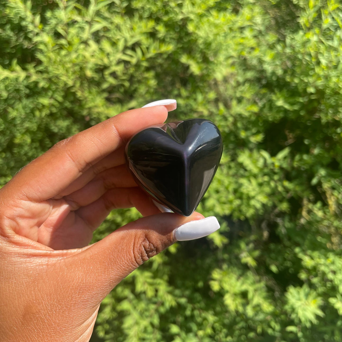 Celestial Eye Obsidian Heart 4 - AA Quality (Mexico)