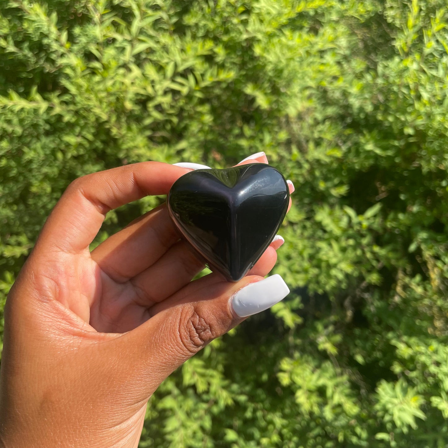 Celestial Eye Obsidian Heart 4 - AA Quality (Mexico)