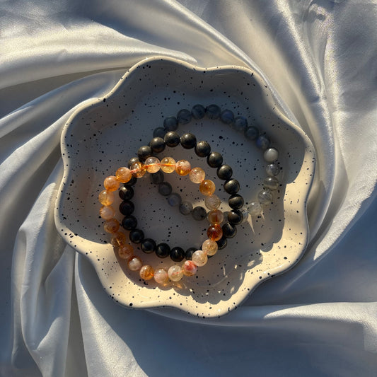 Sterrenbeeld armbandenset (Leeuw)