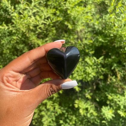 Celestial Eye Obsidian Heart 4 - AA Quality (Mexico)