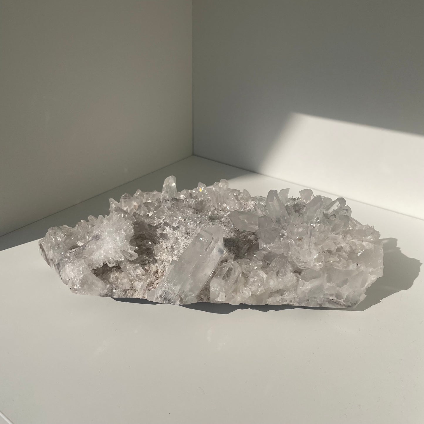 Clear Quartz Cluster Statement Piece (Indonesia)