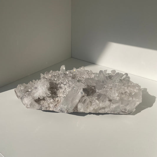 Clear Quartz Cluster Statement Piece (Indonesia)