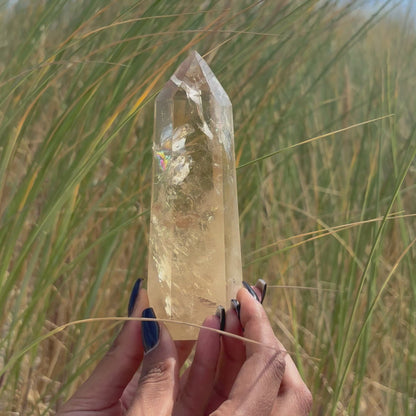 Natural Citrine Tower - AAA Quality (Brazil)